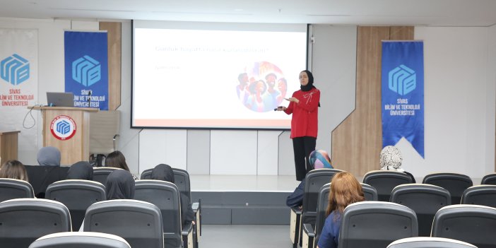Sivas’ta kadınlara kriz anlarında dayanıklılık eğitimi