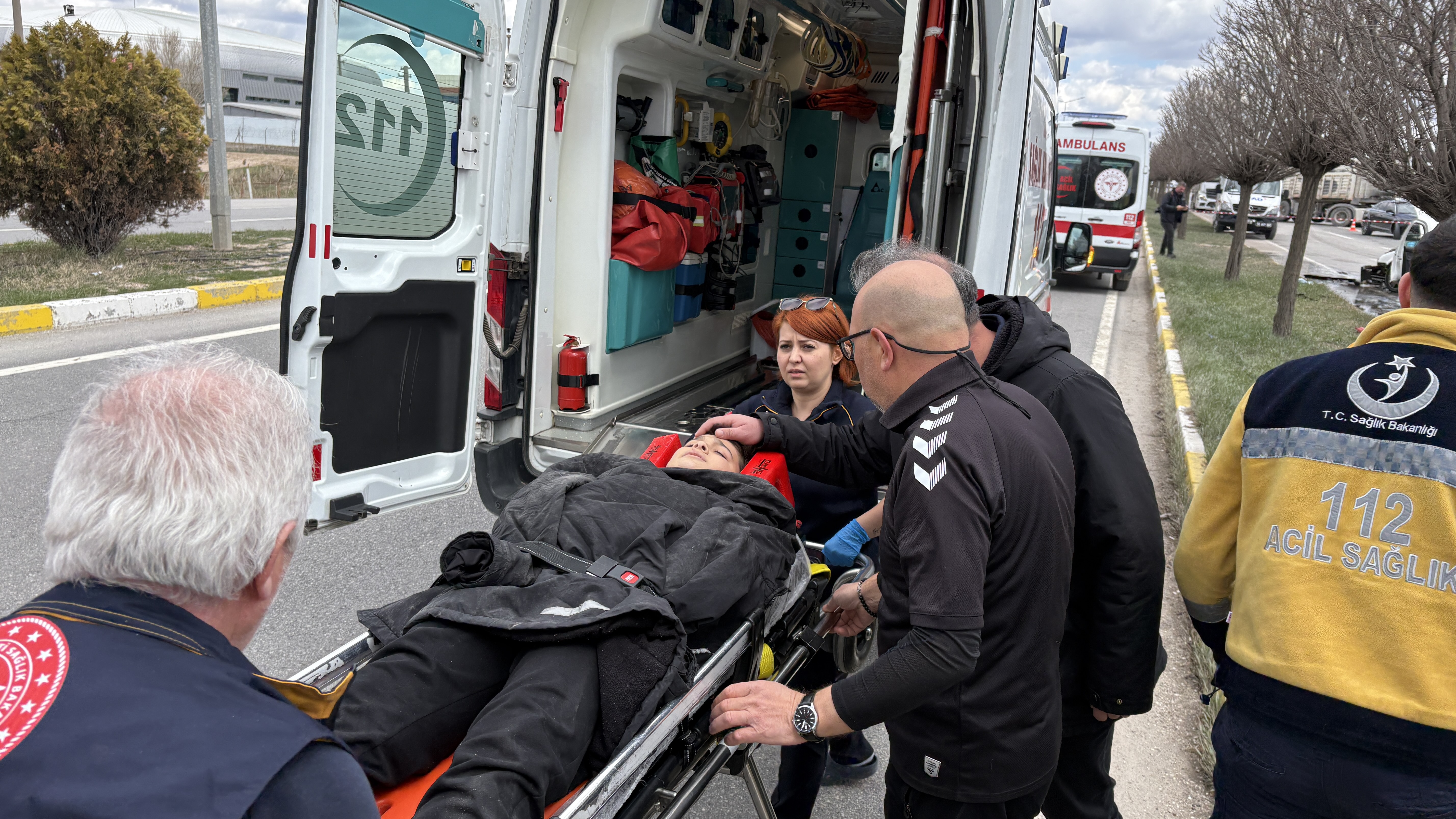 Sivas’ta kazada yaralanan 4'ü futbolcu 5 kişinin tedavisi sürüyor