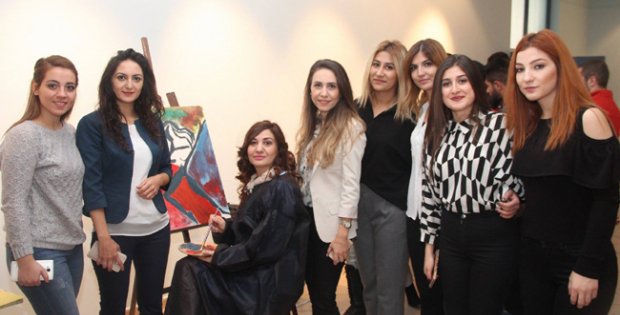 KADIN, GÜÇ ve MUTLULUK  RESİM SERGİSİ AÇILDI