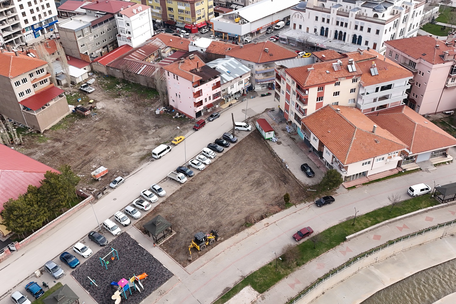 Şarkışla’da 5 bin metrekarelik yeni otopark