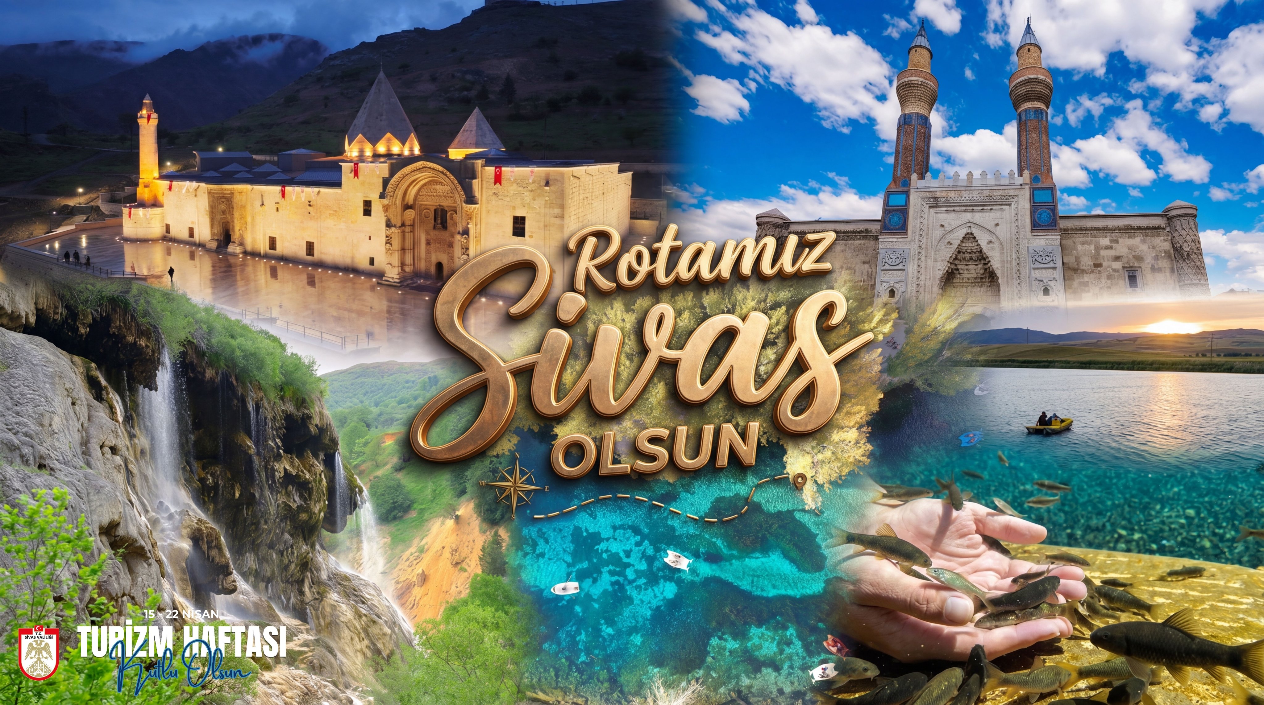 “Rotamız Sivas”: Kadim şehir keşfe davet ediyor