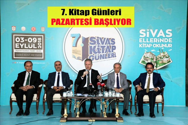 7. Kitap Günleri  PAZARTESİ BAŞLIYOR