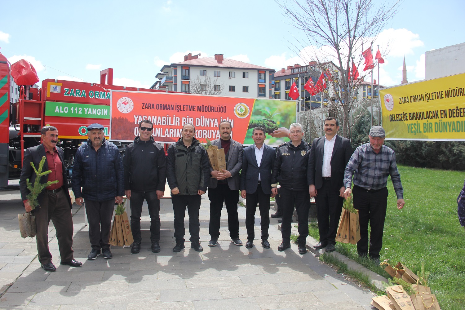 Sivas'ta fidan seferberliği