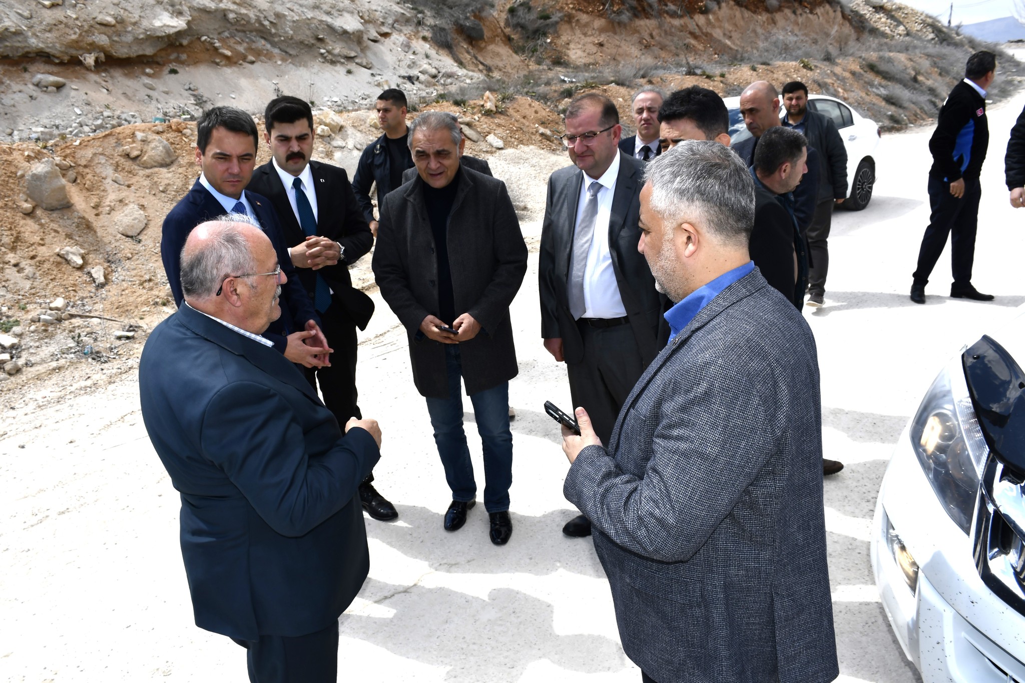 Osman Boyraz’dan Gürün’de Yol Yatırımı İncelemesi