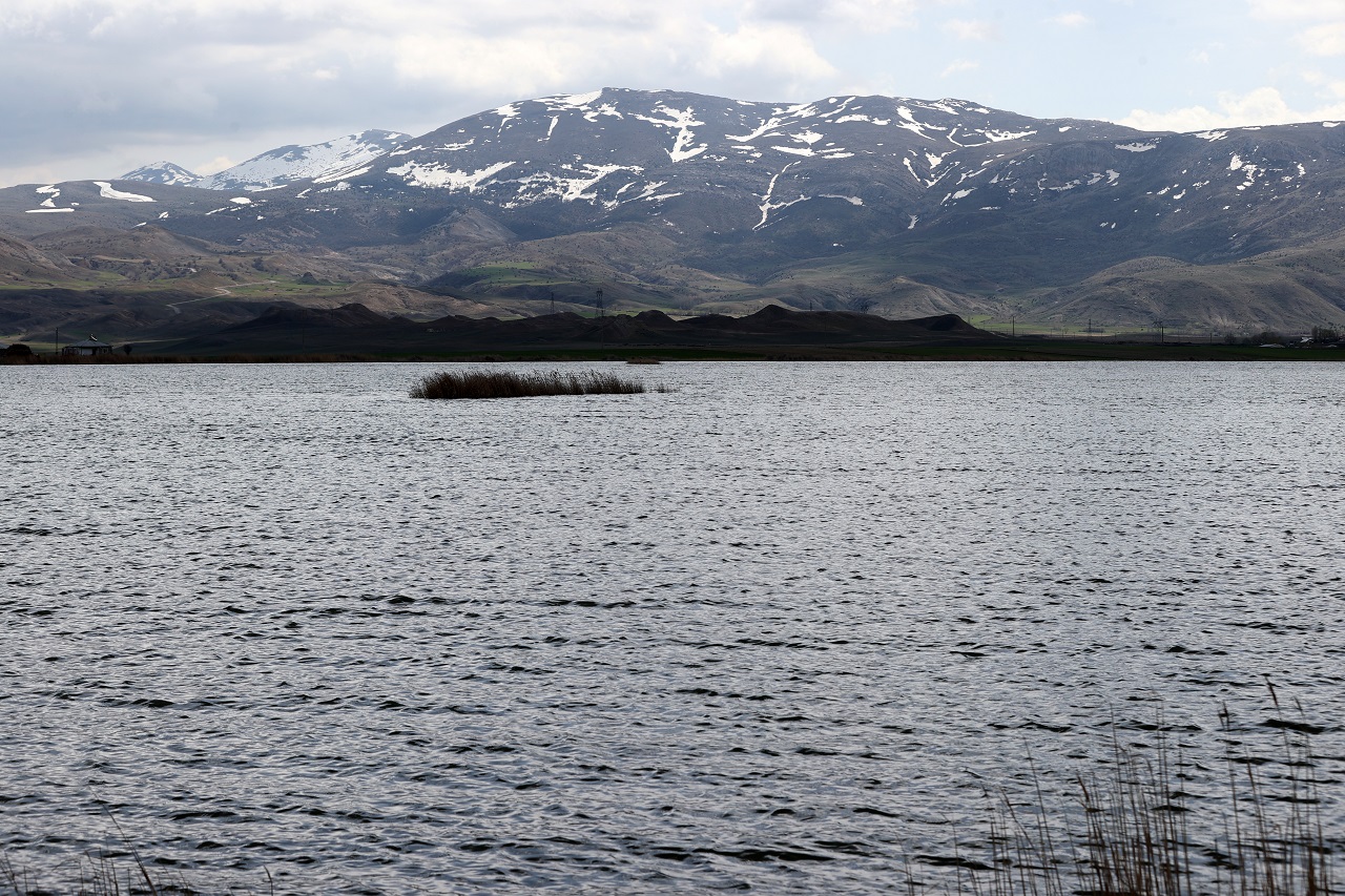 Ulaş Gölü'nde doluluk oranı zirveye ulaştı