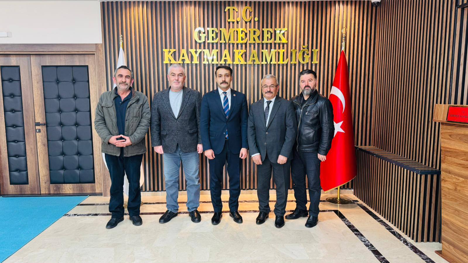 MHP Gemerek İlçe Teşkilatı’ndan Kurumlara Ziyaret