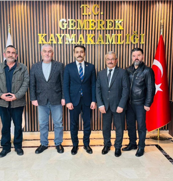 MHP Gemerek İlçe Teşkilatı’ndan Kurumlara Ziyaret