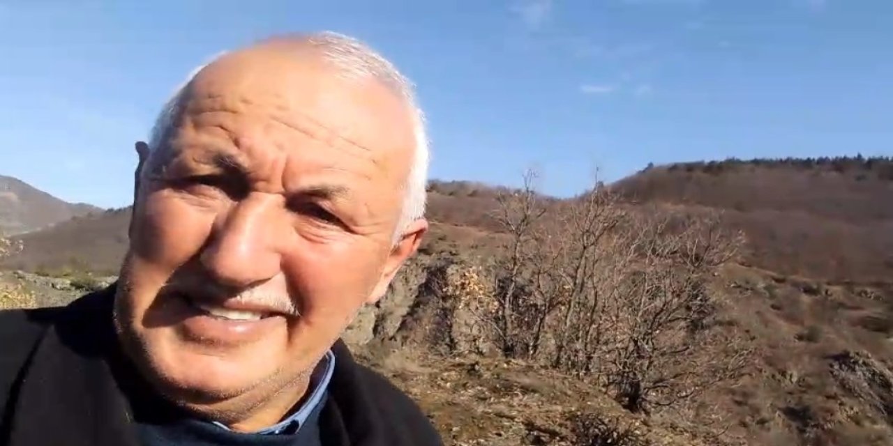 Sivas’ta dağ keçileri muhtarın kamerasına yakalandı