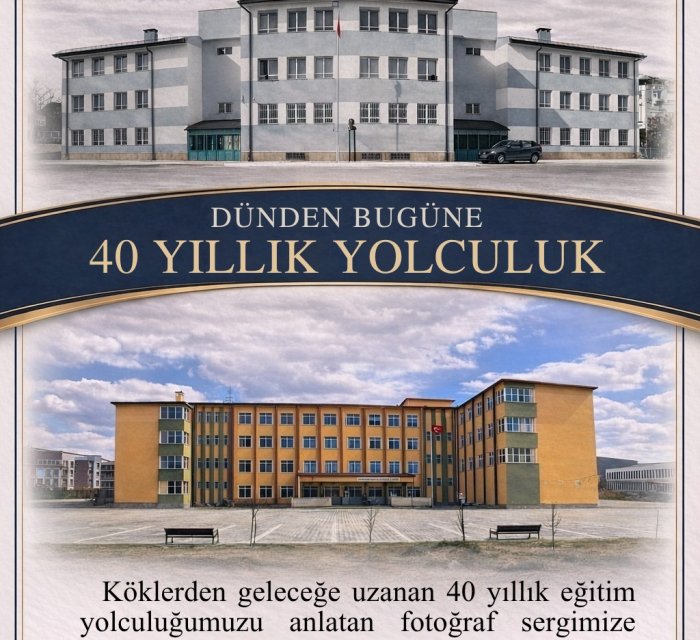 Sivas’ta 40 yıllık eğitim yolculuğu sergiyle taçlanıyor