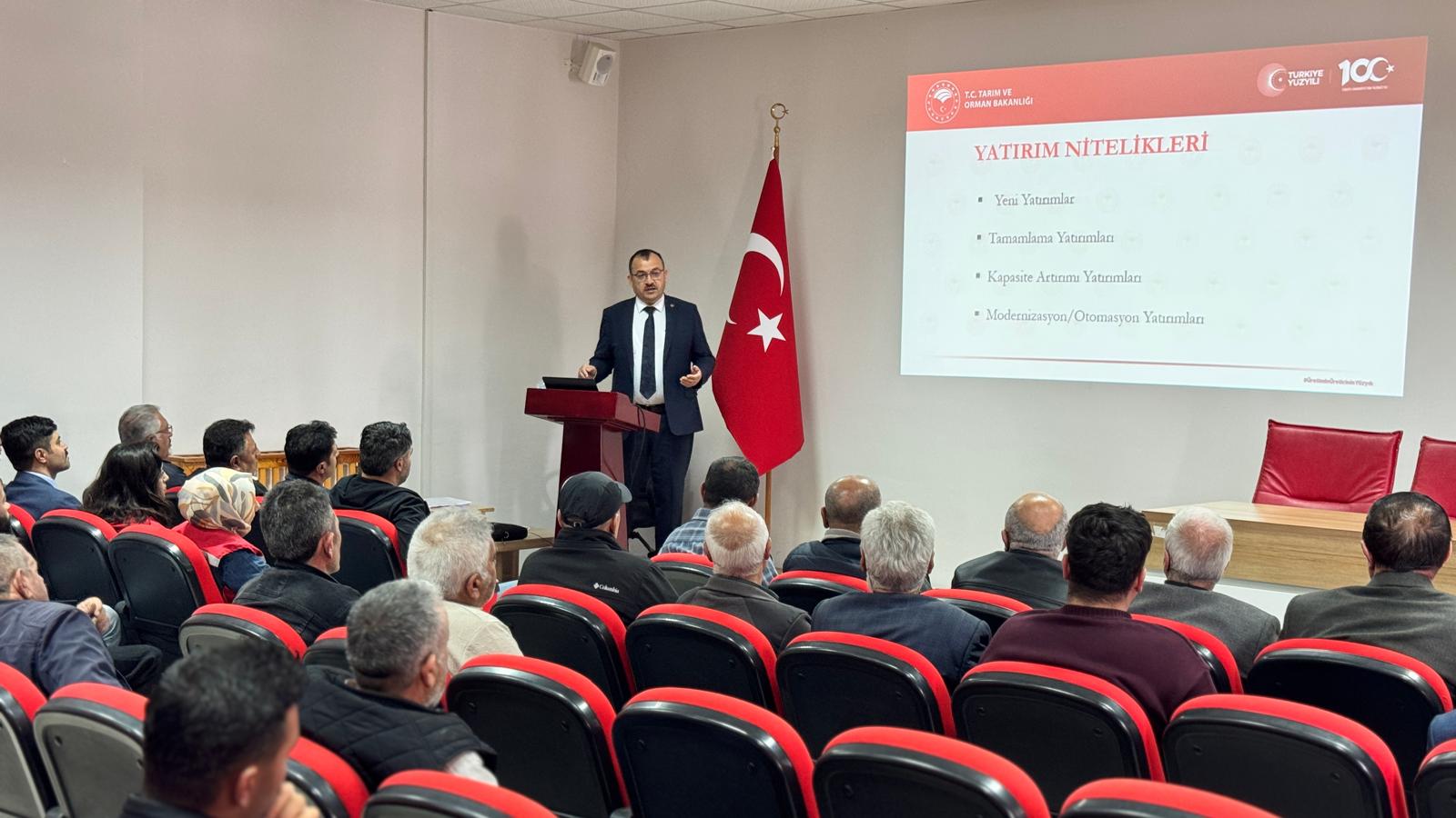 Çiftçilere Destek Programı Tanıtıldı