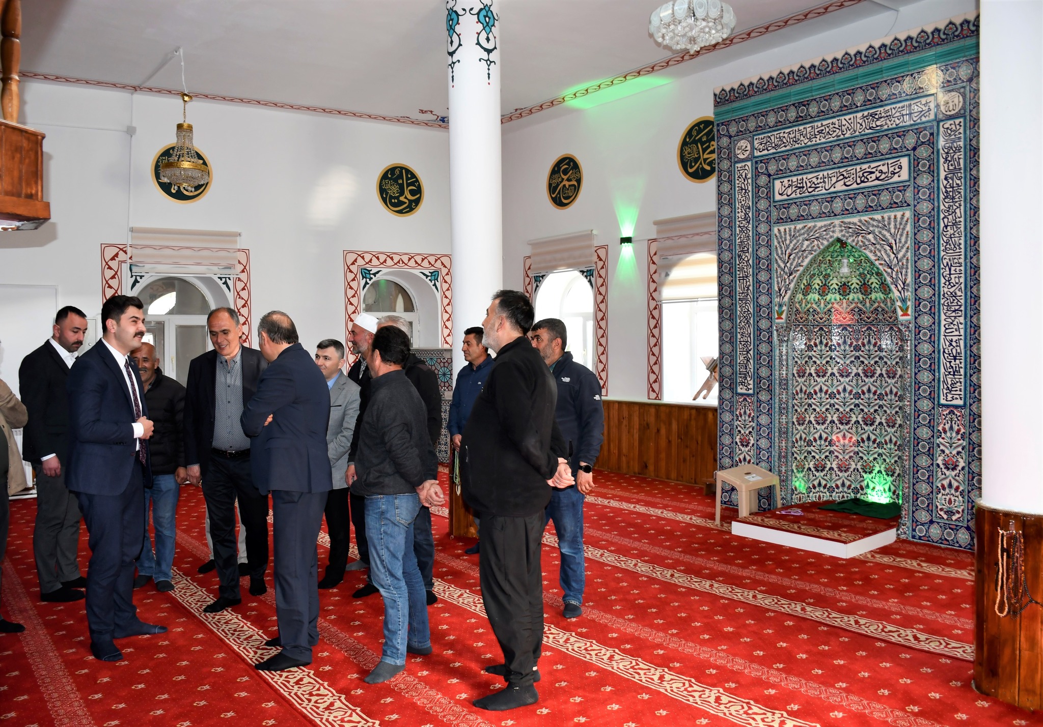 Sivas’ta restore edilen cami ibadete açıldı