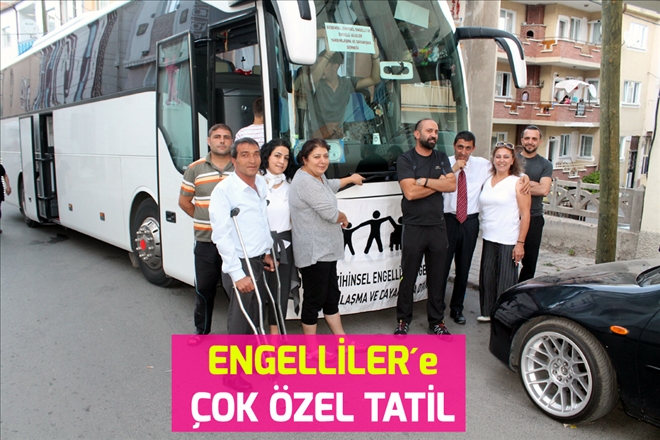 ENGELLİLER´e  ÇOK ÖZEL TATİL