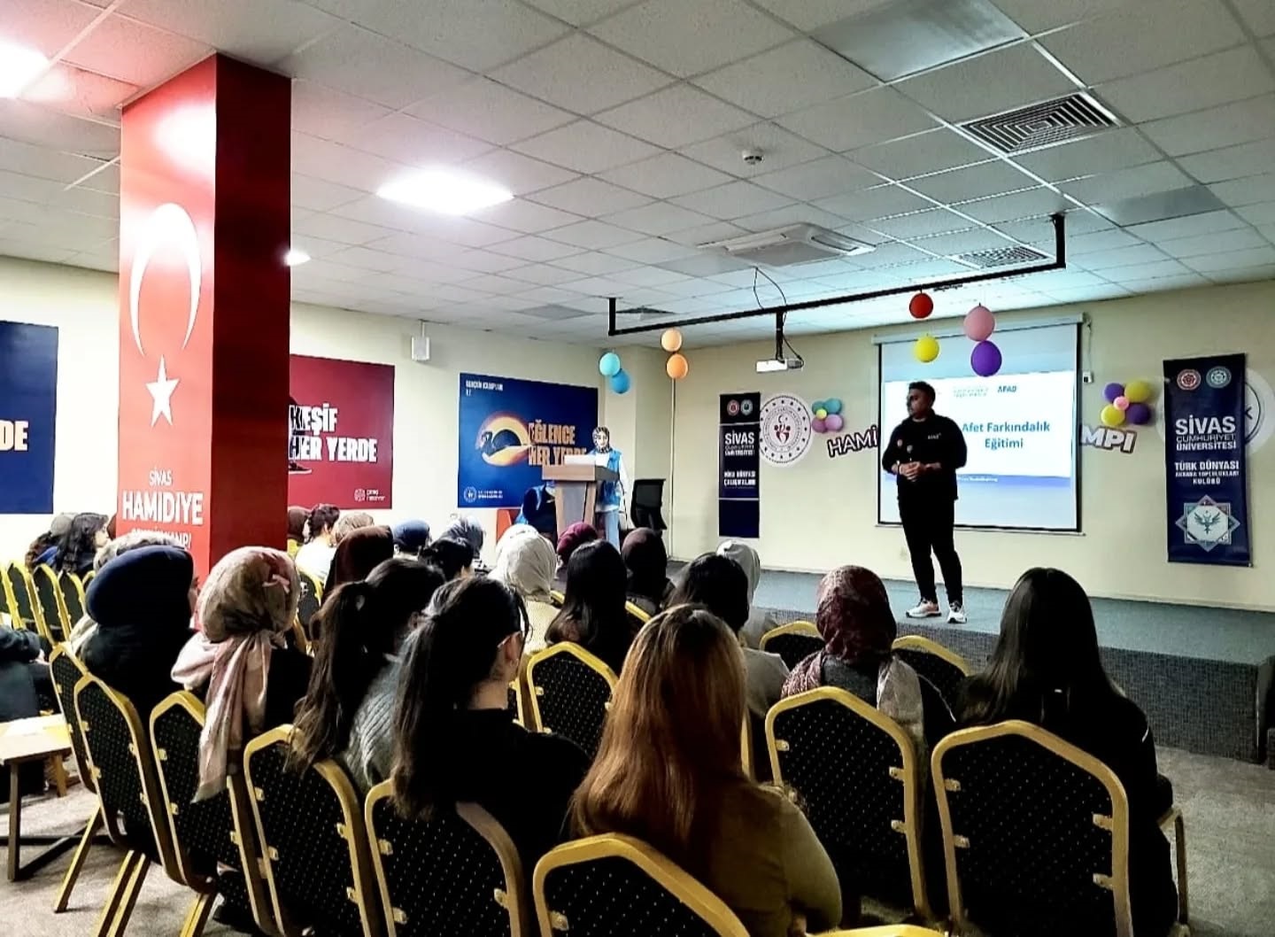 Sivas’ta AFAD’dan öğrencilere afet bilinci eğitimi