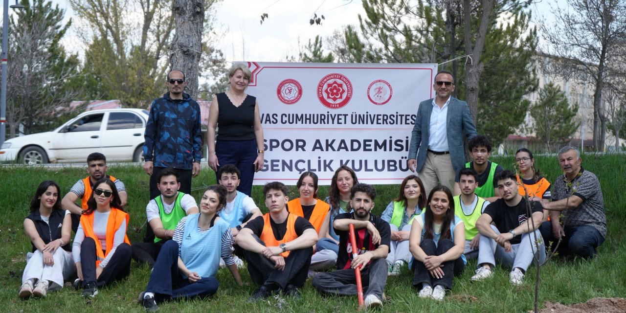 Sivas'ta kampüste yeşil adım