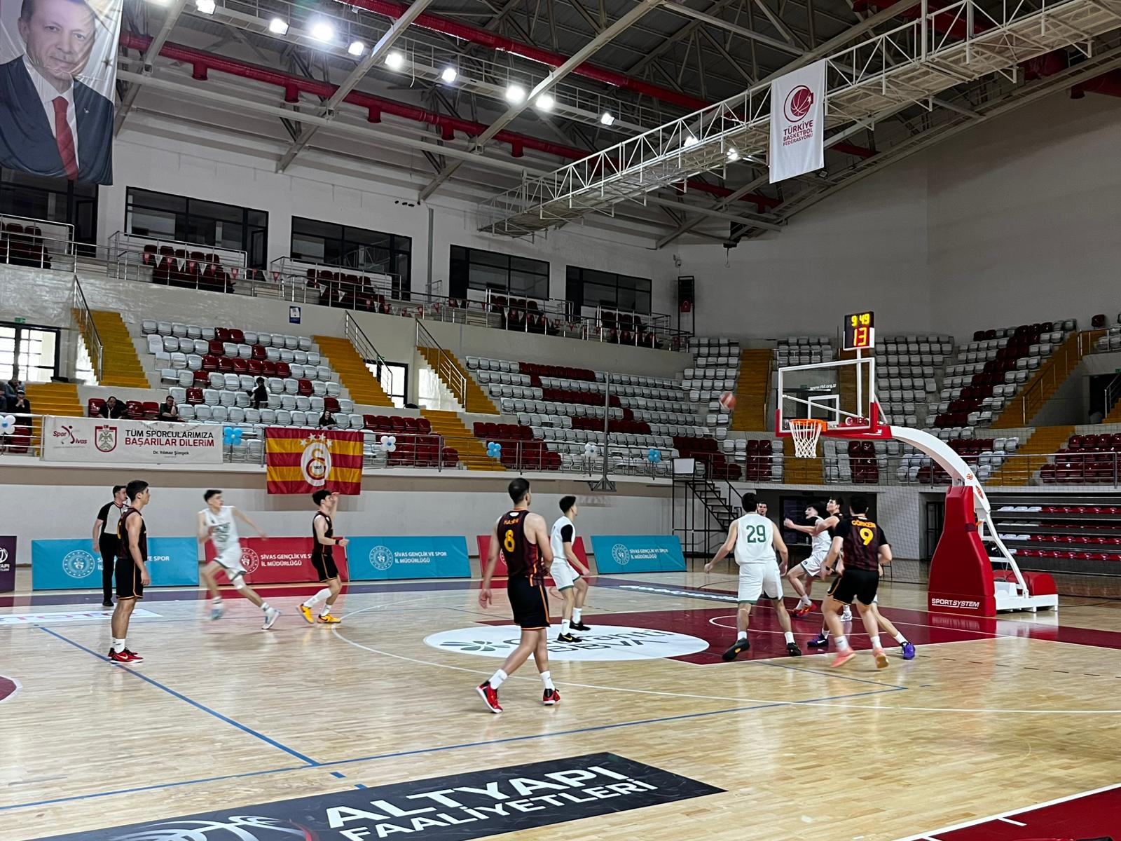 U18 Basketbol Türkiye Şampiyonası Sivas’ta Başladı