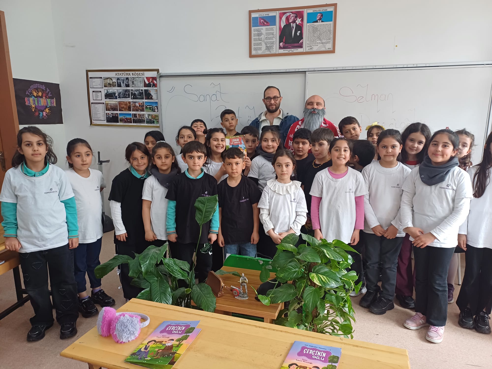 Yiğido dede öğrencilerle buluştu