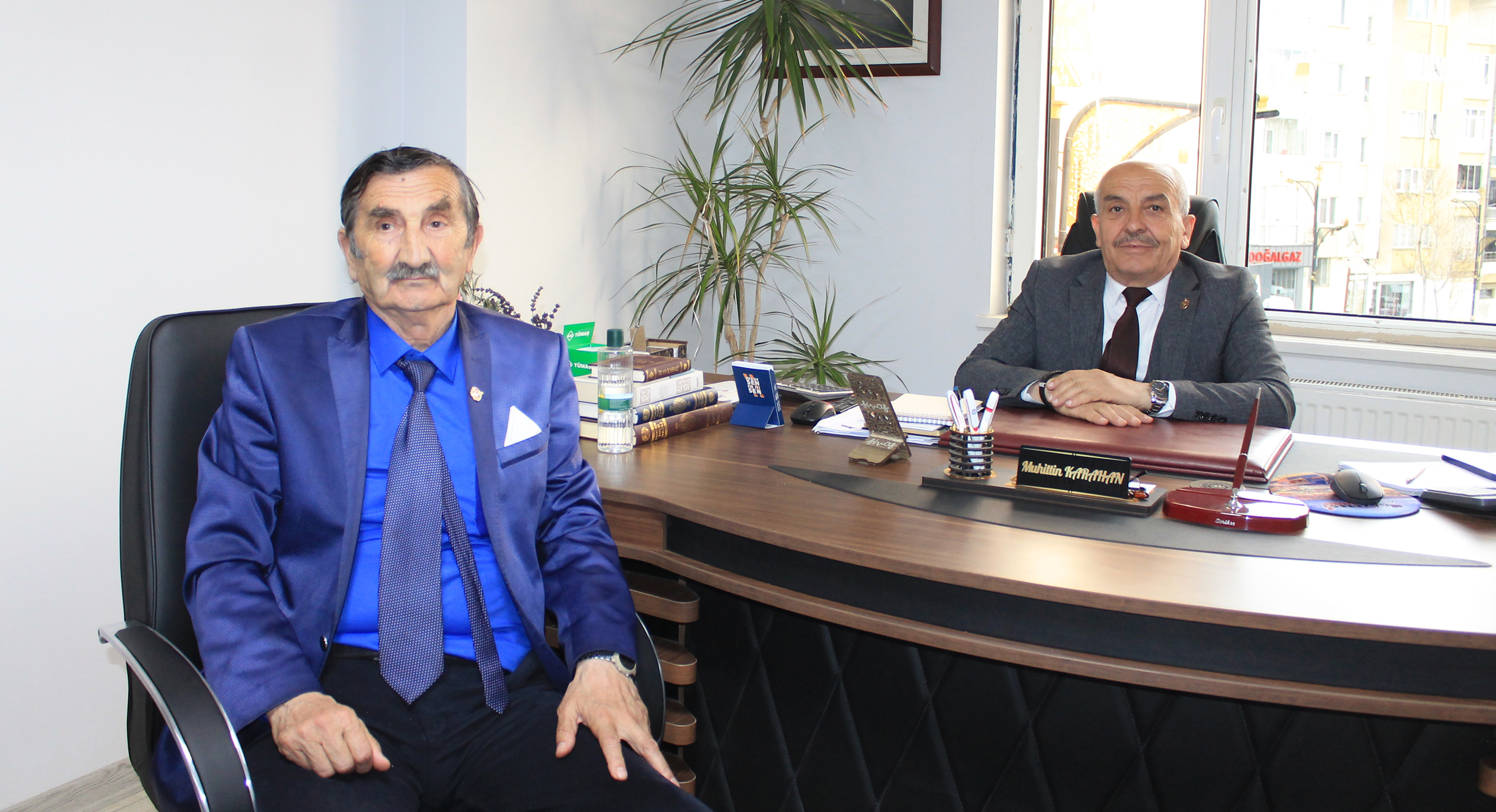 Dursun’dan Sivas Ekspres'e hayırlı olsun ziyareti