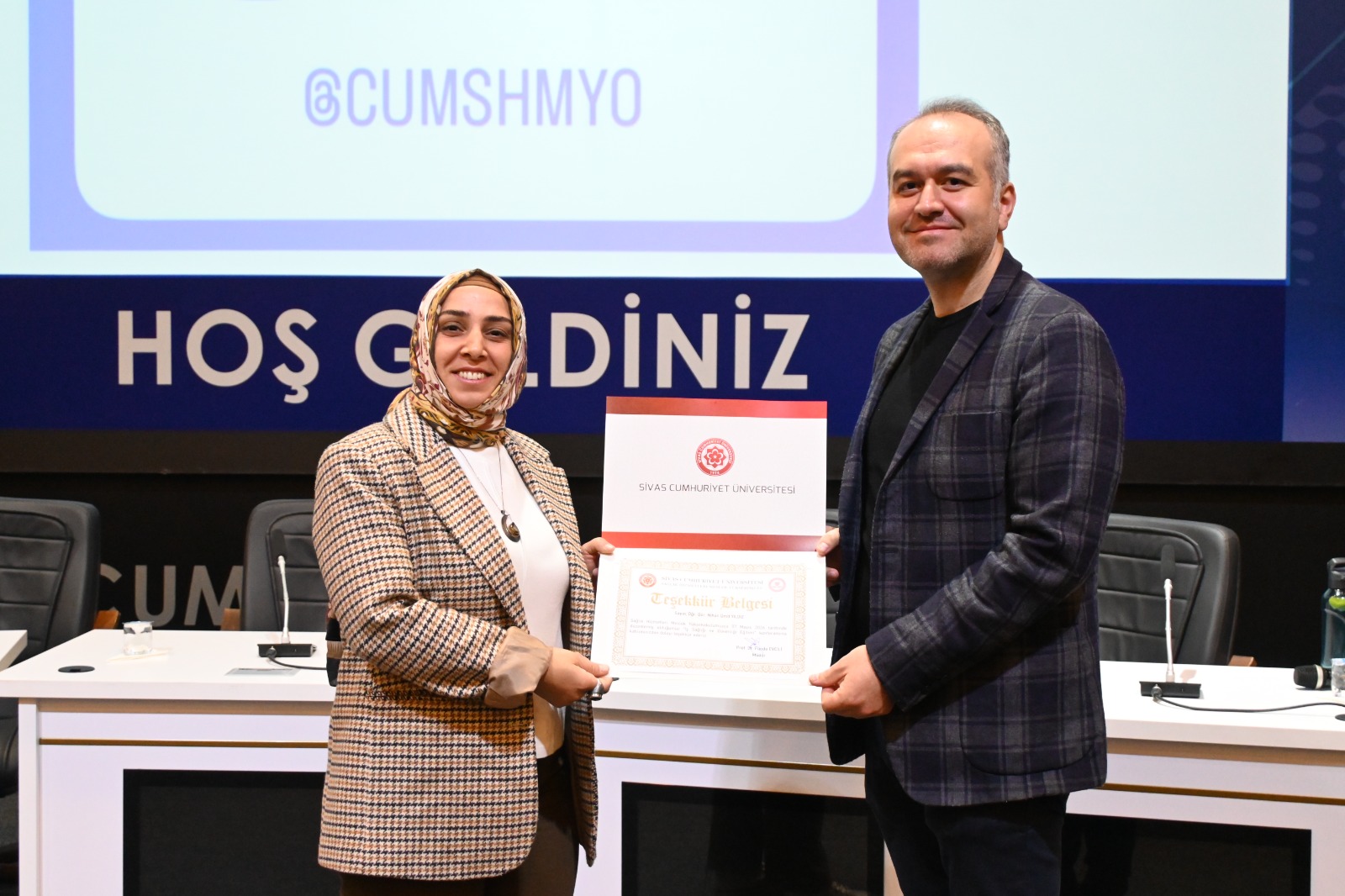 SCÜ’de Öğrencilere Güvenli Çalışma Eğitimi