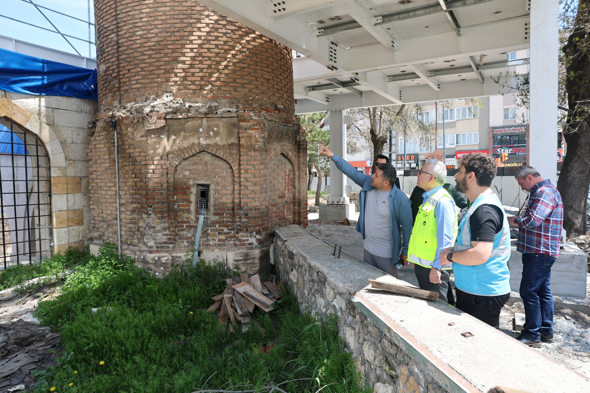Sivas’ta Ulu Cami restorasyonu titizlikle devam ediyor