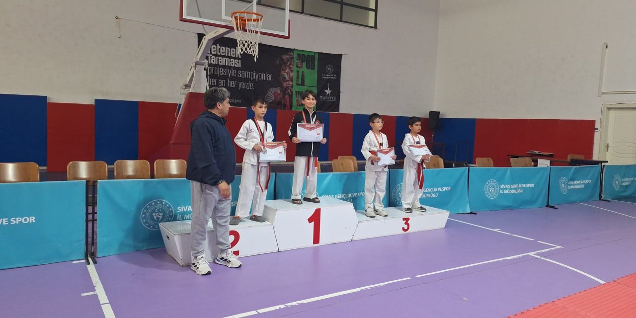 Kızılırmak İlkokulu’na tekvando gururu