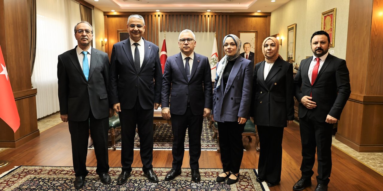 SGK heyeti Vali Şimşek’i ziyaret etti