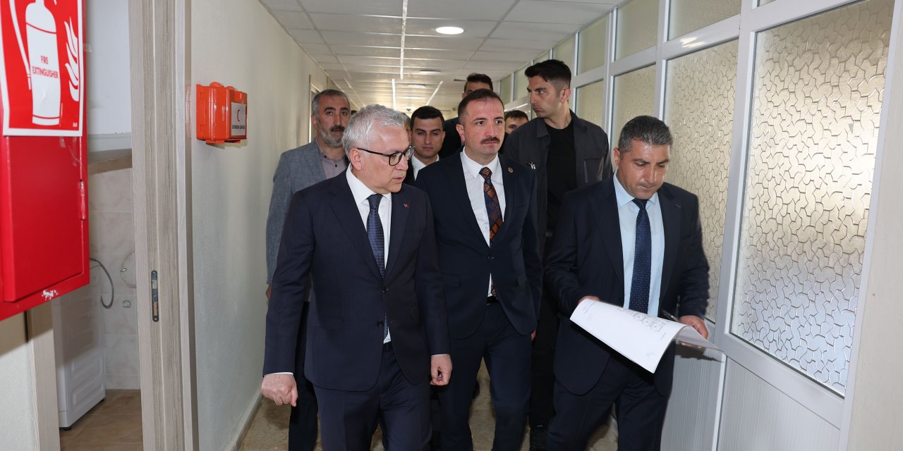 Vali Şimşek  yatırımları inceledi