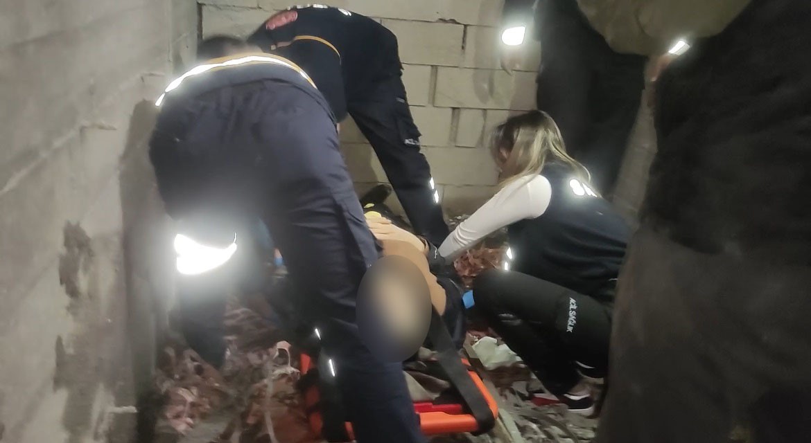 Sivas'ta 52 yaşındaki kadın boşluğuna düştü