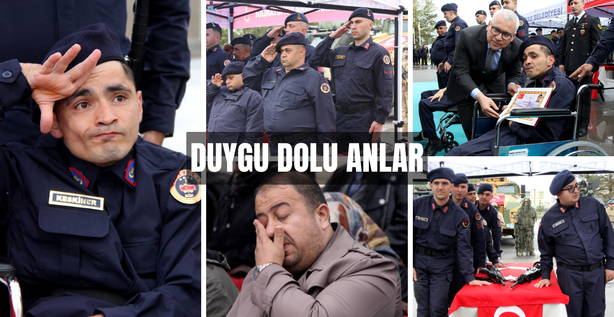 Sivas’ta özel gençlere unutulmaz askerlik günü