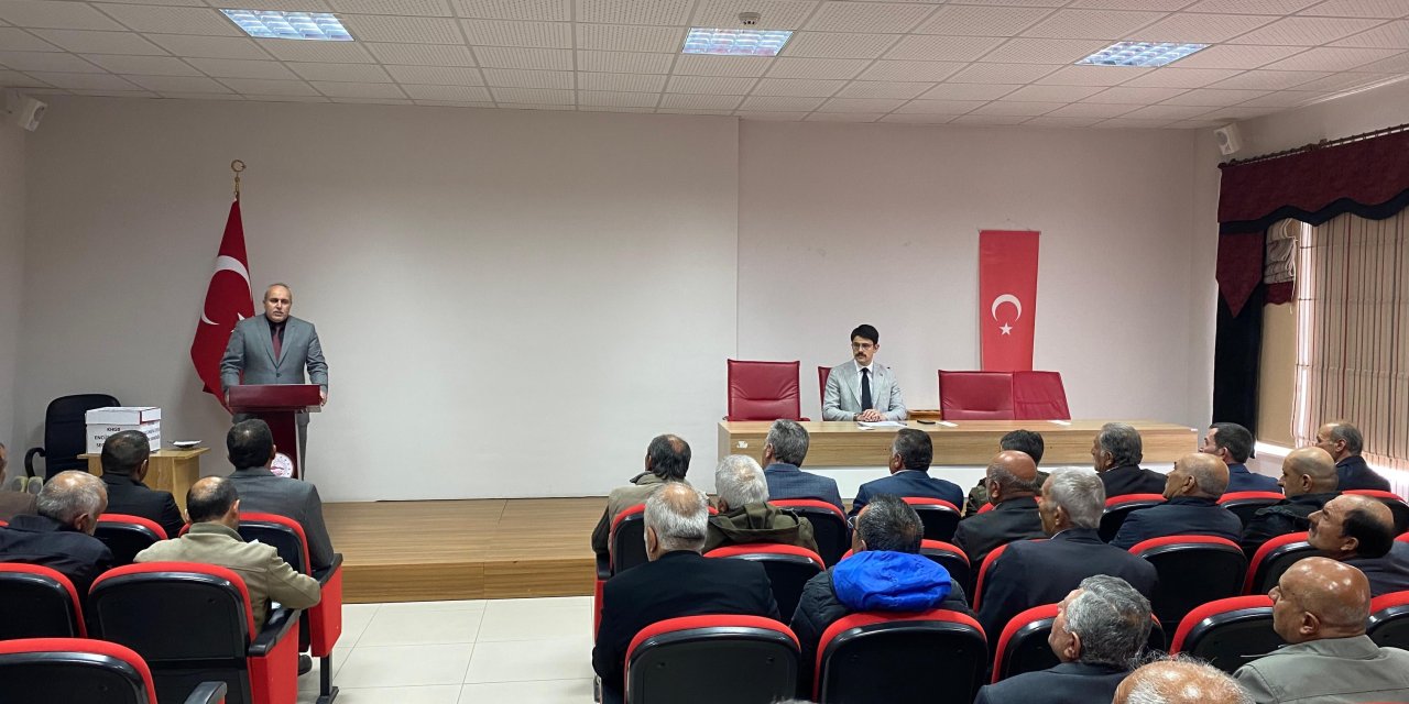 Köylere Hizmet Götürme Birliği Genel Kurul Toplantısı yapıldı
