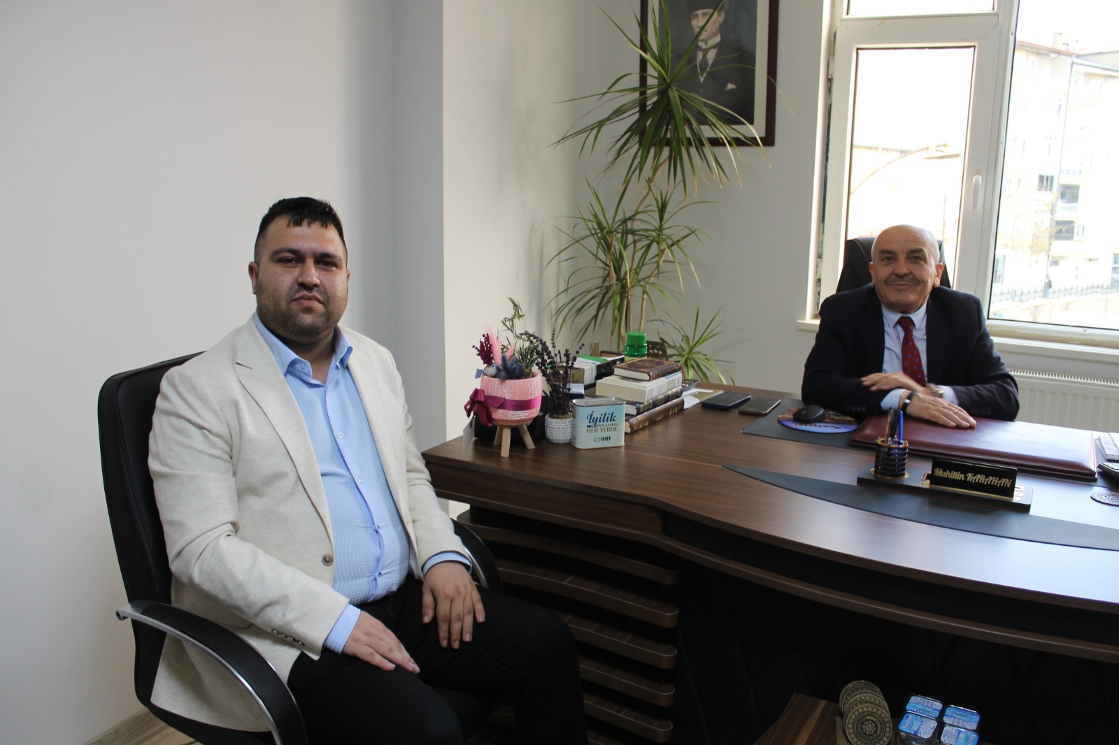 Alper Çaça’dan Sivas Ekspres’e hayırlı olsun ziyareti