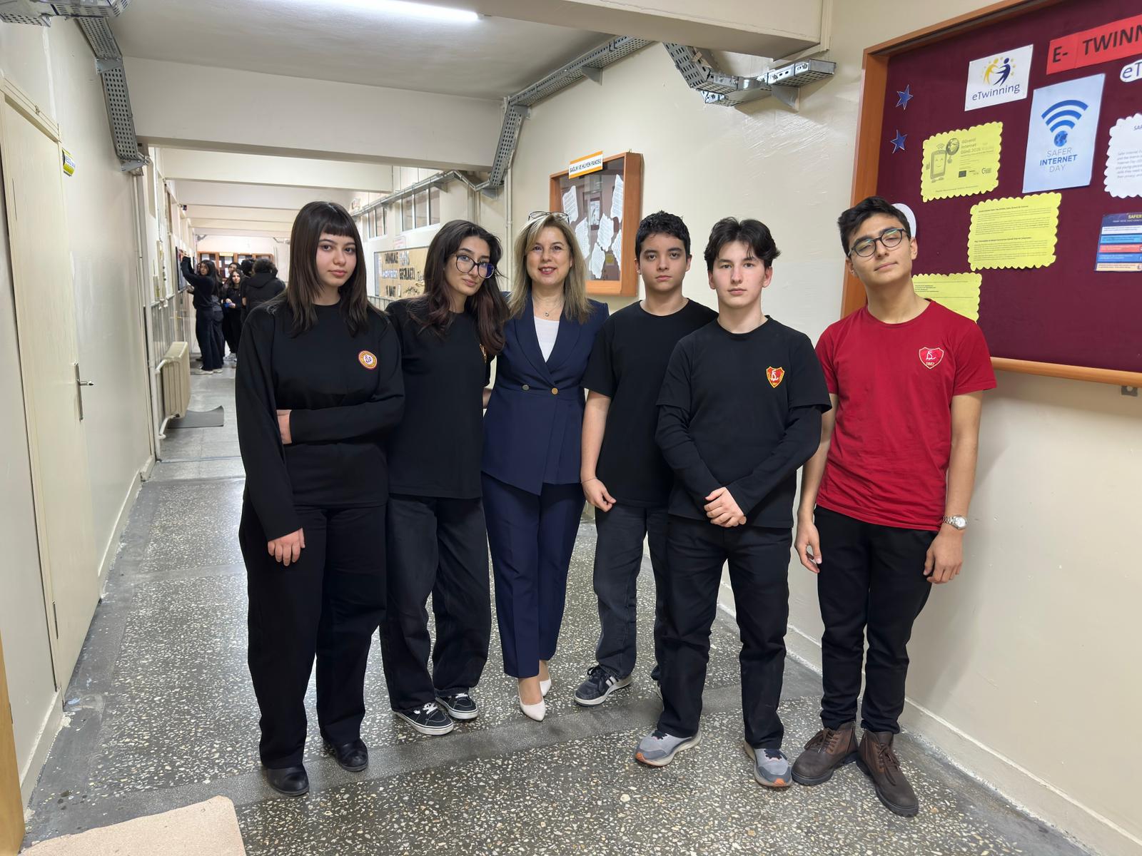 Sivas Lisesi öğrencileri uluslararası projede yer aldı