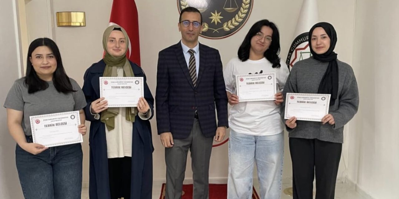 SCÜ hukuk fakültesi öğrencilerinden TÜBİTAK başarısı