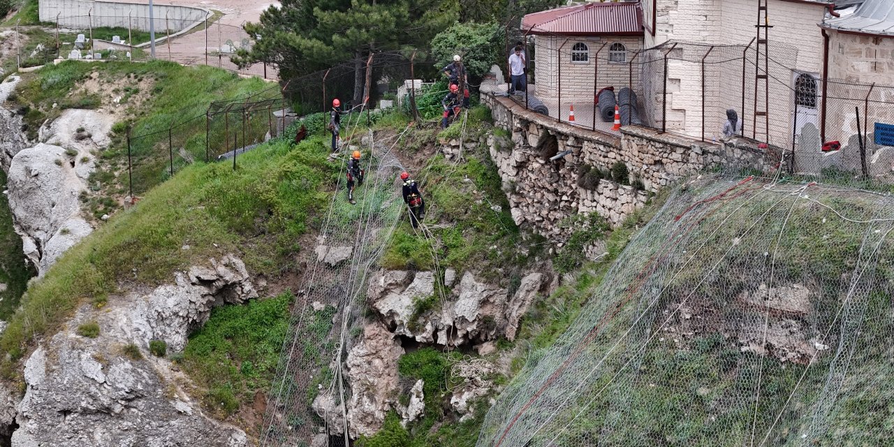 Sivas'ın inanç turizm noktası daha güvenli hale getiriliyor