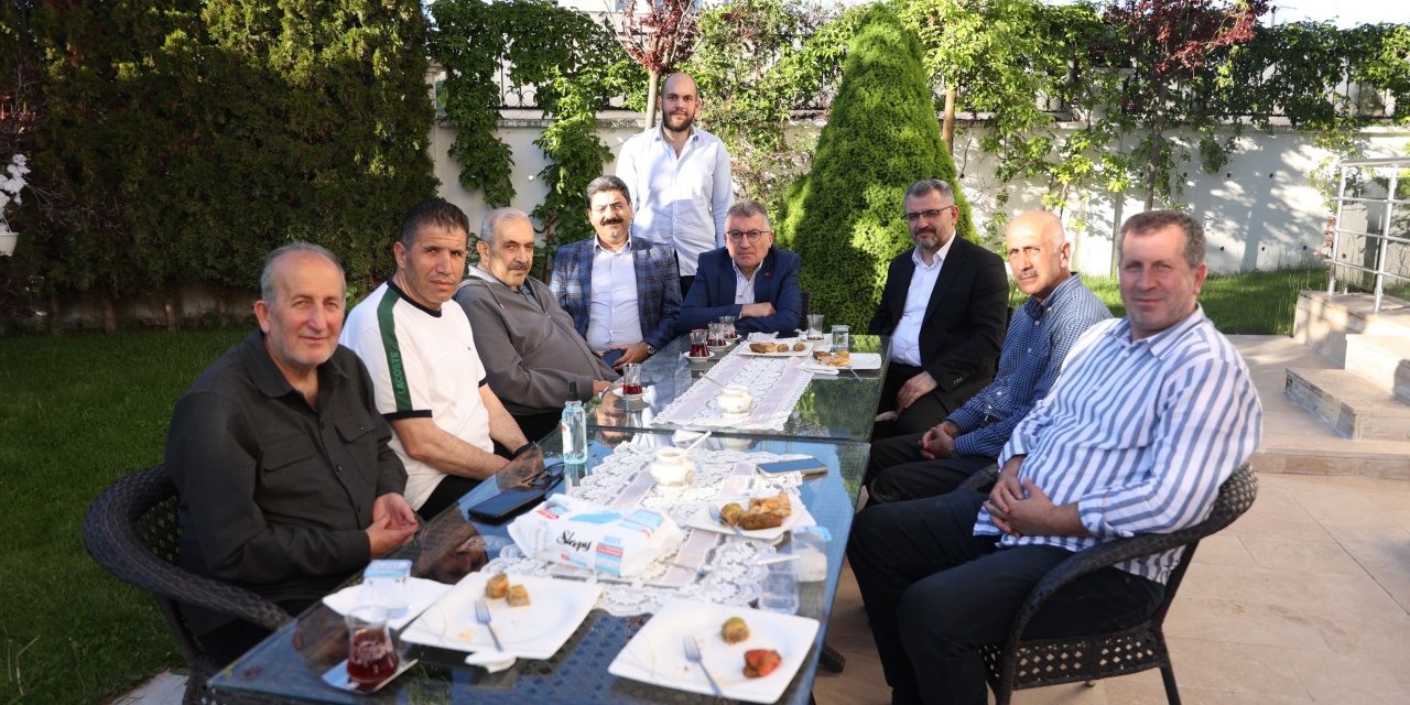 AK Parti heyetinden Doğan Ürgüp'e bayram ziyareti