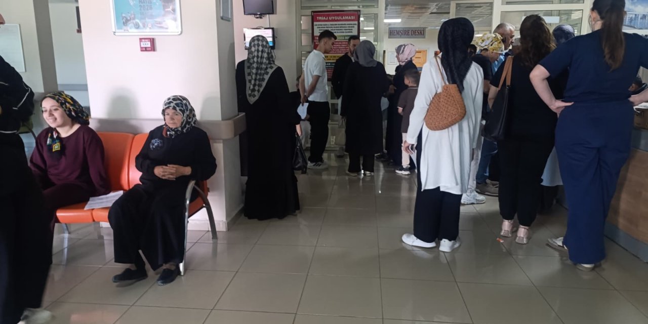 55 kişi zehirlenme şüphesiyle hastaneye başvurdu