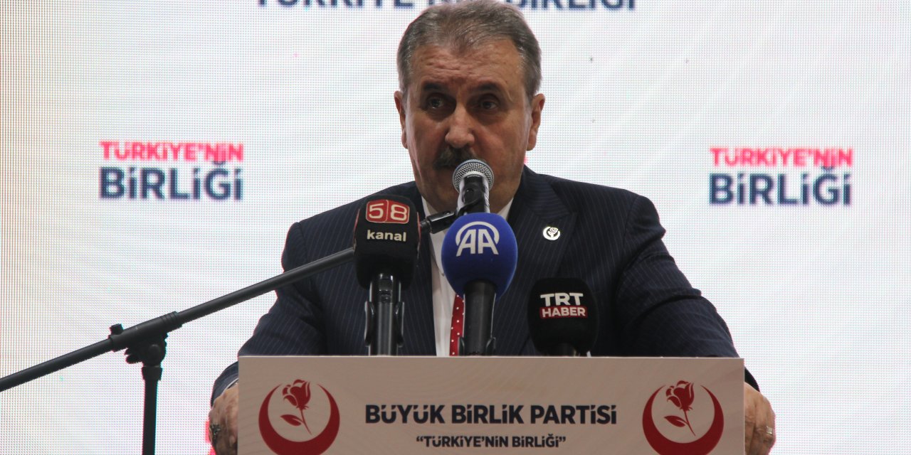 BBP Genel Başkanı Destici: Biz 33 yıldır dimdik ayaktayız