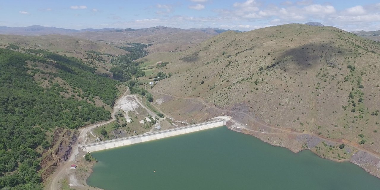 Sivas’ta Yusufoğlan barajı yüzde 100 doluluğa ulaştı