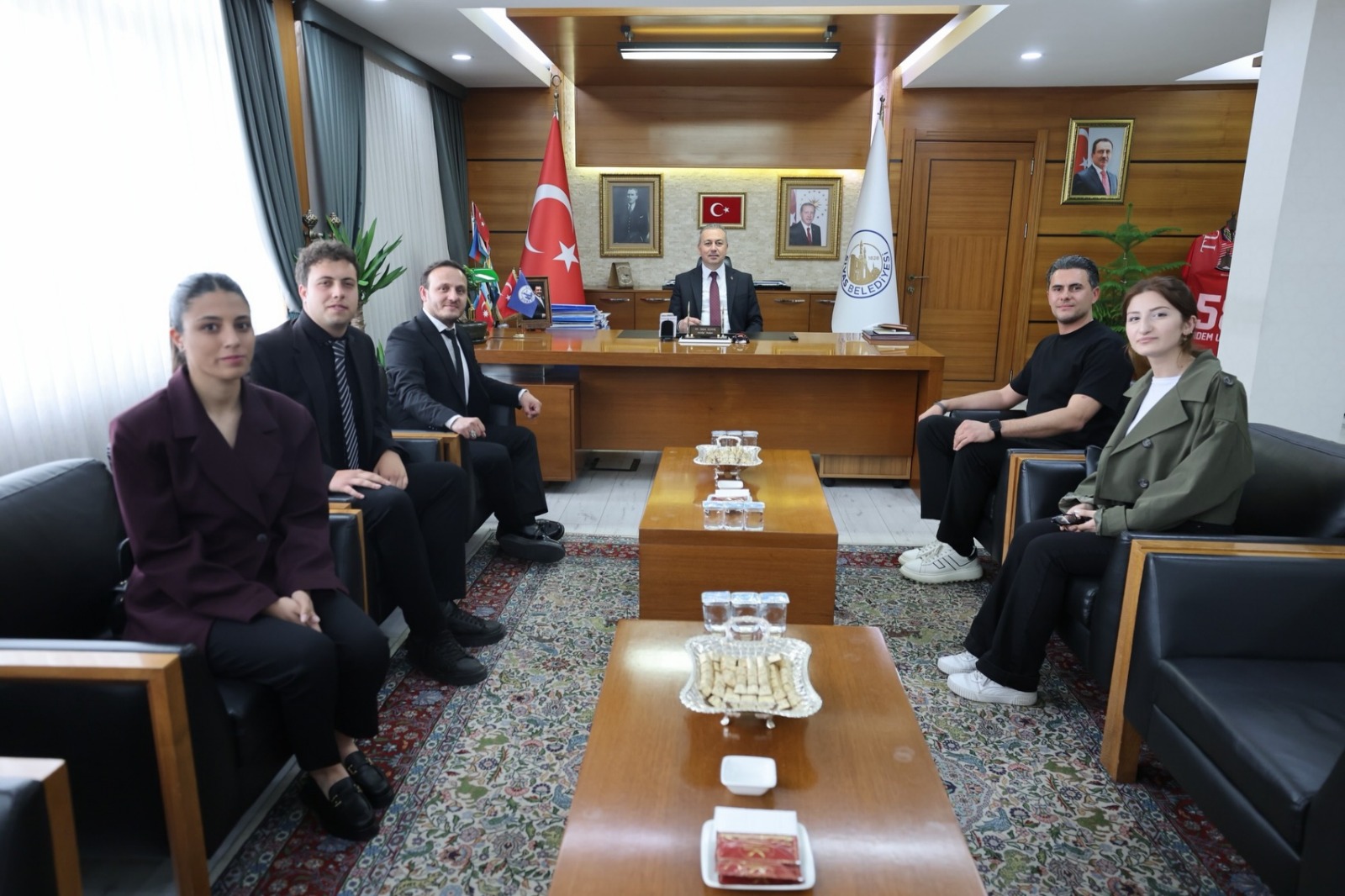 Hakem camiasından Başkan Uzun’a ziyaret