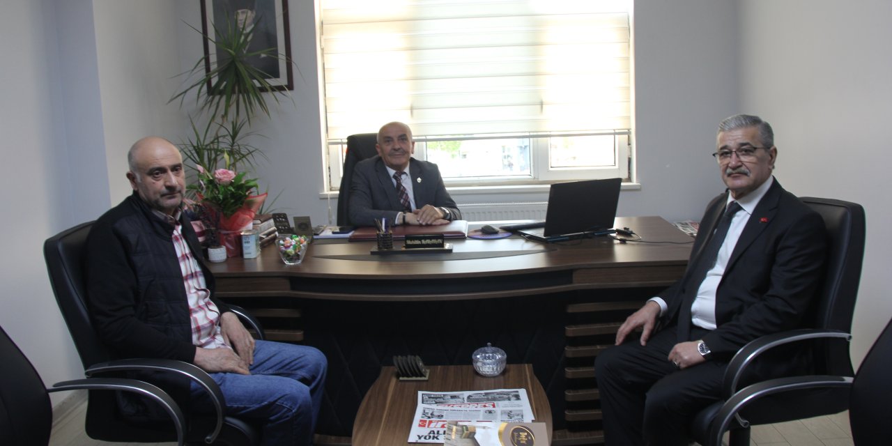 Sivas Ekspres Gazetesi'ne Yıldız'dan ziyaret
