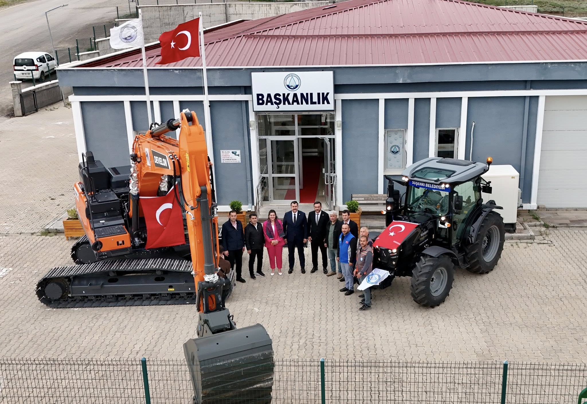 Suşehri Belediyesi araç filosunu genişletti