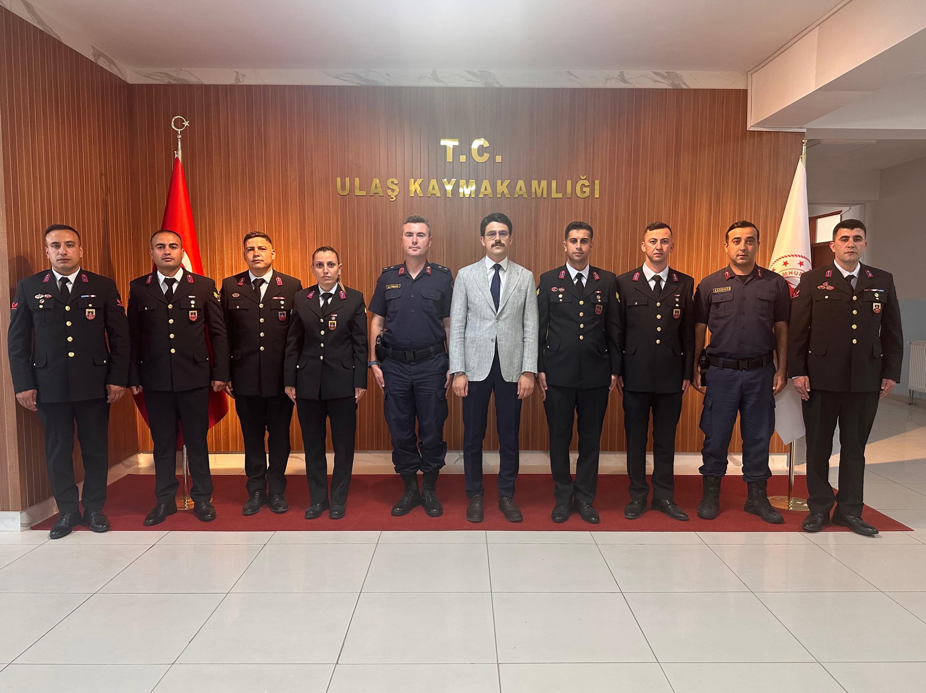Kaymakam Eskimez'e ziyaret