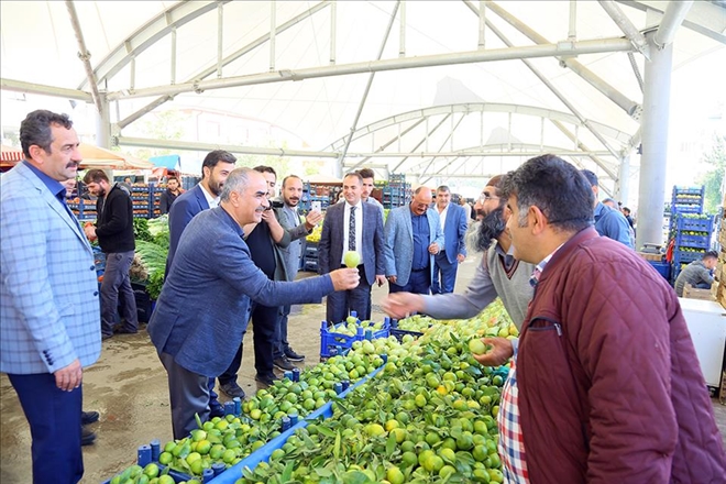 AYDIN, PAZARCI ESNAFIYLA KAHVALTIDA BULUŞTU