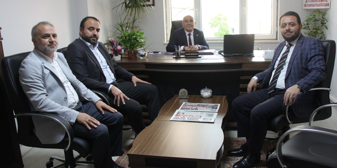 Sivas İl Müftüsü Limon'dan gazetemize ziyaret