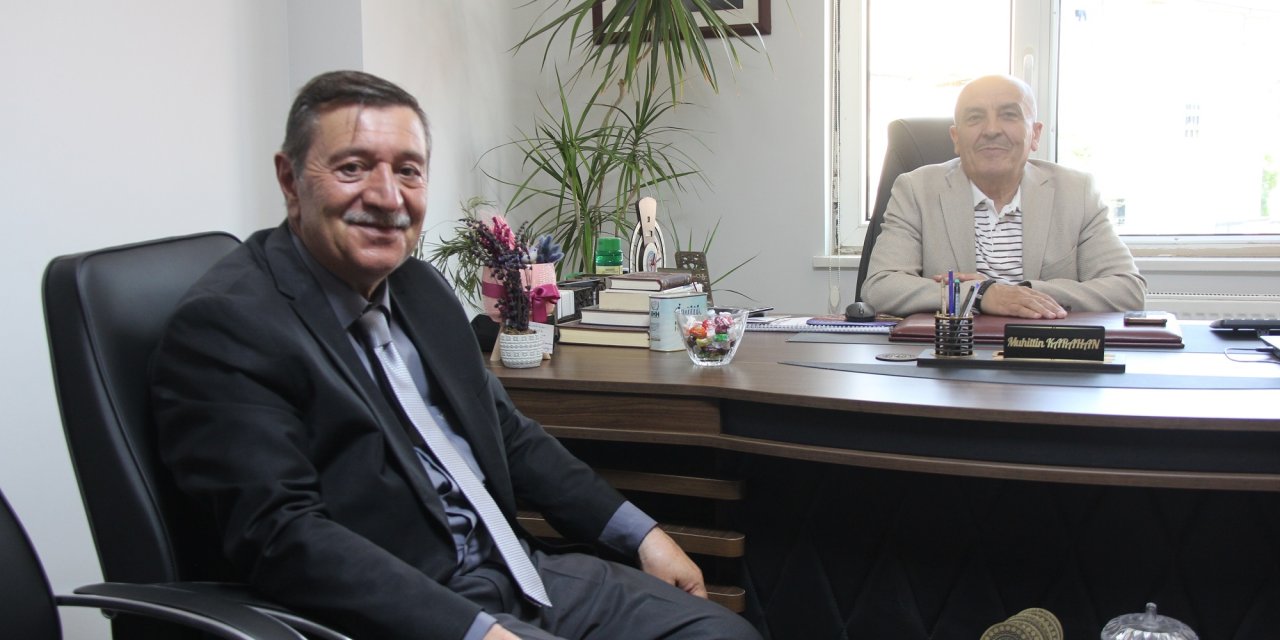 Numan Akay'dan gazetemize ziyaret