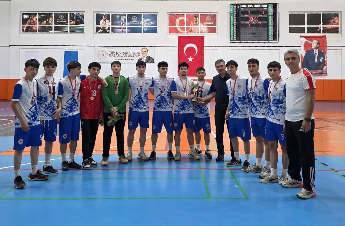 Futsalın şampiyonu Borsa İstanbul Anadolu Lisesi oldu