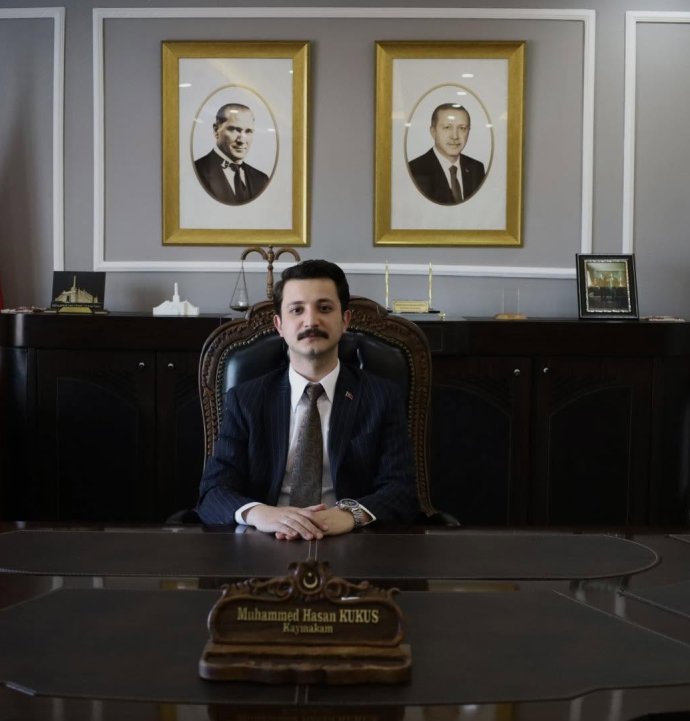 Helallik istedi: Kaymakam Kukuş  veda etti