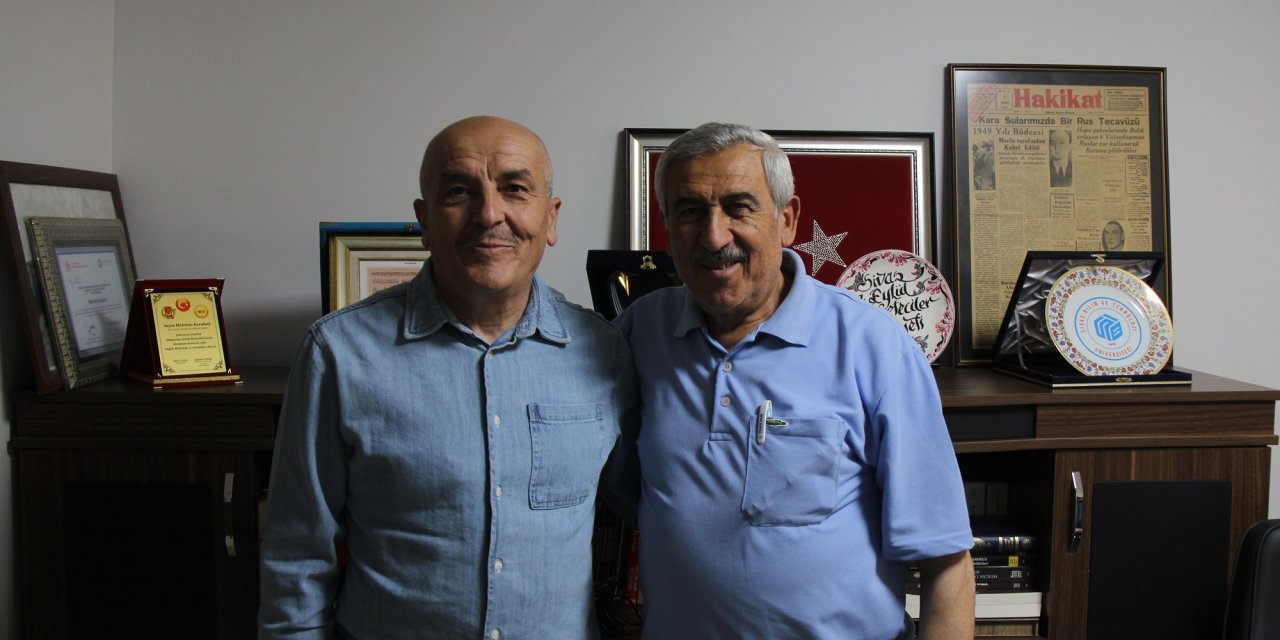 Aşıklar Derneği başkanından gazetemize ziyaret