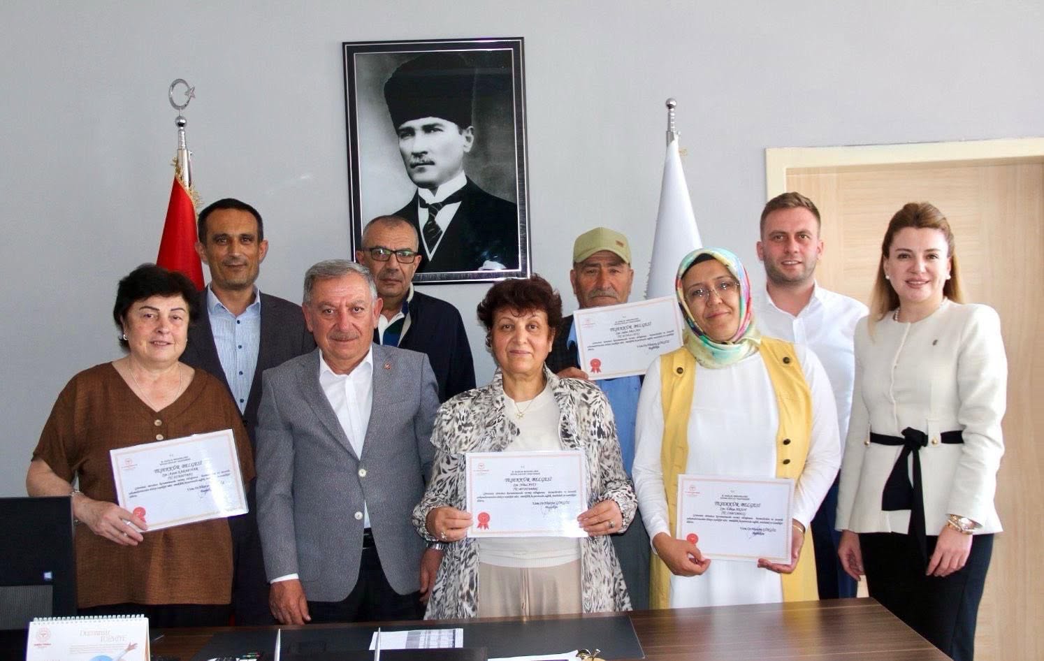 Sivas Devlet Hastanesinde emekliye ayrılan personele vefa
