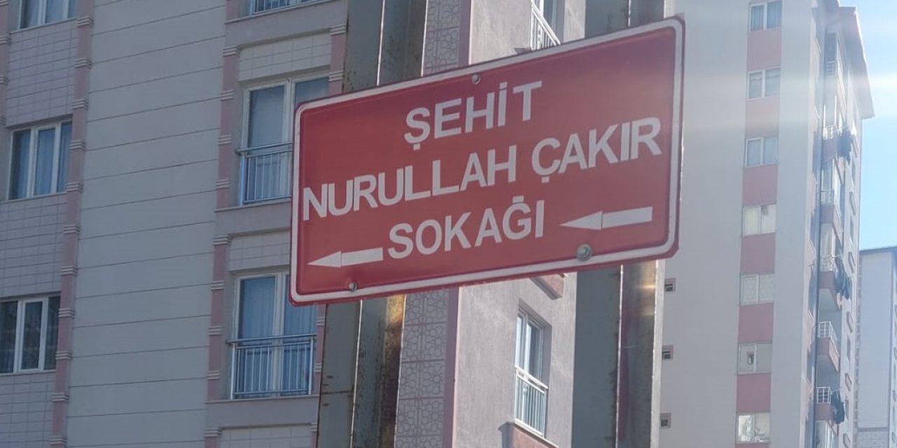 Sivaslı şehidin adı sokağa verildi