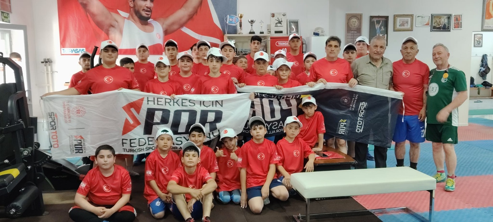Sivas Demirspor Güreş Okulu güç kazandı